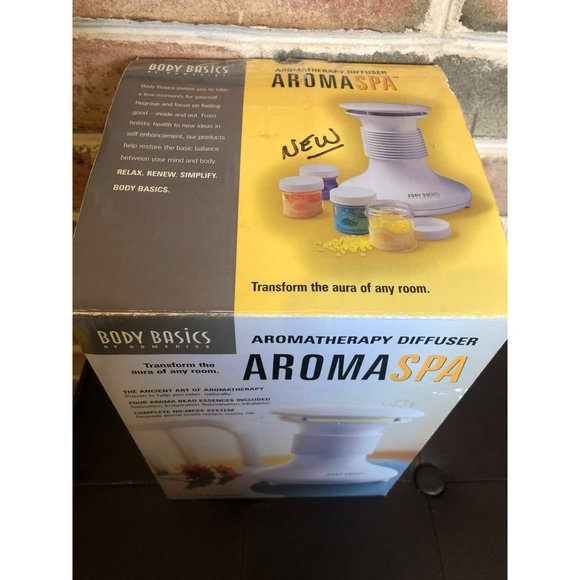 Homedics Body Basics Aromatherapy Diffuser AromaSpa, New opened Box - Picture 2 of 4